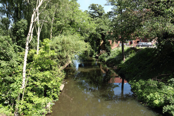 S�by � set fra Langebro