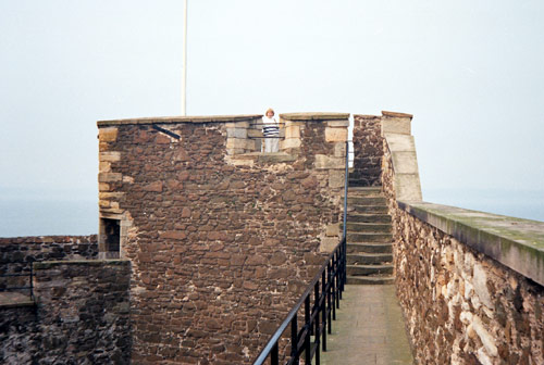Blackness Castle i Skotland