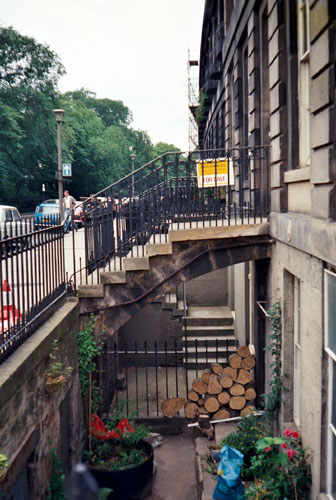 Upstairs and downstairs