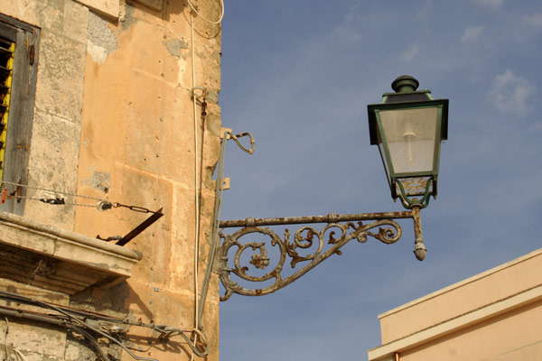 Gadelygte i Siracusa