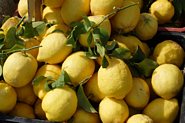 Sicilianske citroner p&aring; markedet