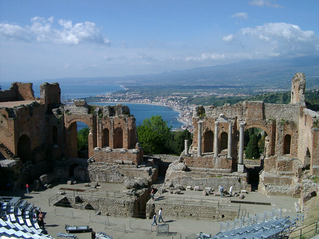 Taormina's Greek theatre