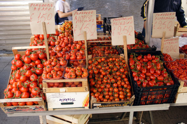 Fra markedet i Siracusa