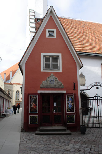 Lille hus i Tallinn