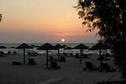 Solnedgang i Mastichari p&aring; Kos
