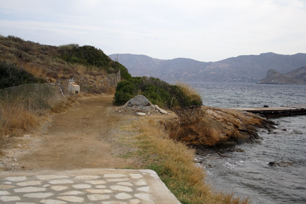 Hvor strandpromenaden ender