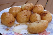 V&aelig;rtindens l&aelig;kre '&aelig;bleskiver' (loukoumades)