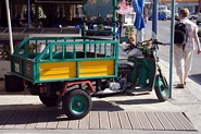 Trehjulet ladscooter i Pothia
