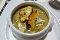 Gratineret l�gsuppe