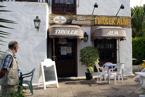 Tyrolerbar i La Paz