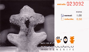 Billet til ark&aelig;ologisk museum