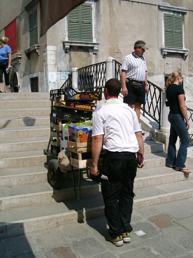 Varetransport i Venedig