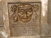 Anmelder-postkasse i Dogens palads