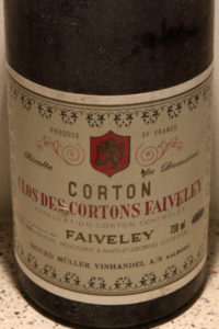 Corton Faiveley 1970 Corton Faiveley 1970