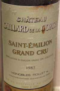 Saint-Èmilion 1983 Saint-Èmilion 1983