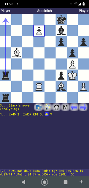 DroidFish screenshot