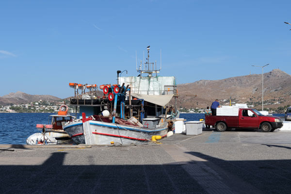 Fiskekutter i Agia Marina