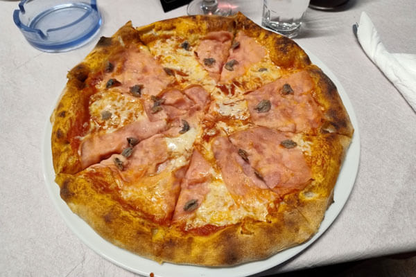Pizza på Leros